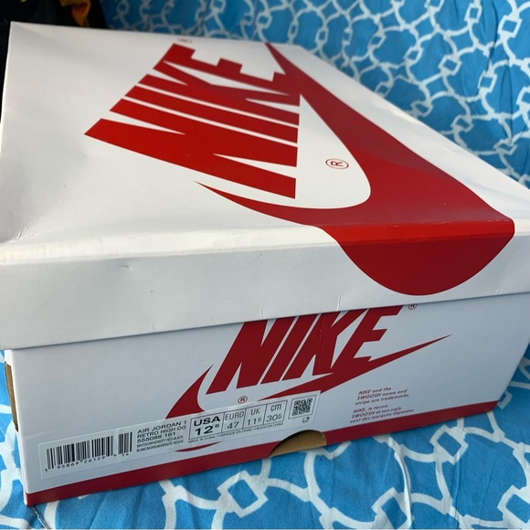Nike Air Jordan 1 High Men’s size 12.5 Heritage Retro og bred chicago sneakers main image 6
